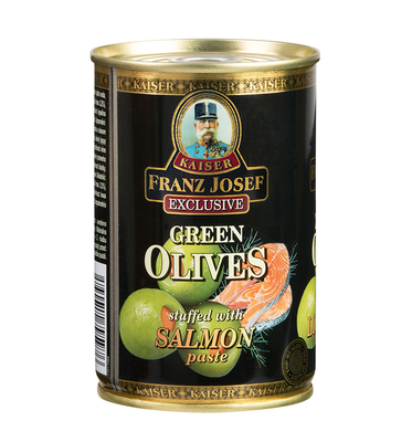 Green Olives Stuffed with Salmon Paste 300g