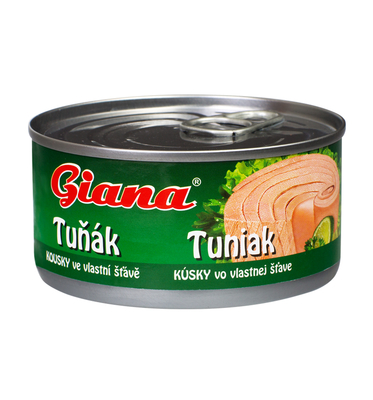 Tuna chunks in brine 185g