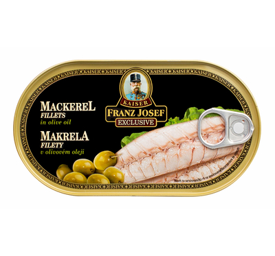 Makrela filety v olivovém oleji 170 g