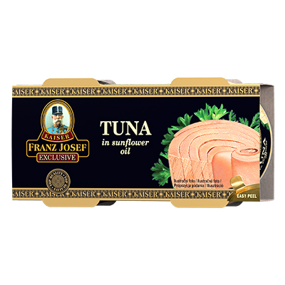 Tuňák steak ve slunečnicovém oleji 2x80g 