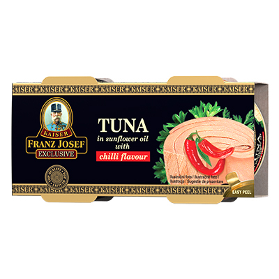 Tuňák steak v pikantním oleji 2x80g 