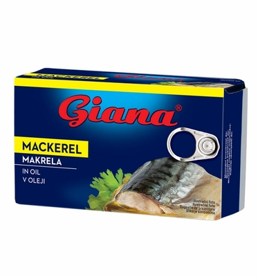 Makrela ve oleji 125g 