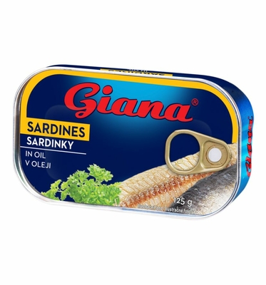 Sardinky ve slunečnicovém oleji 125g 