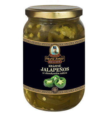 Krájené jalapeňos ve slanokyselém nálevu 350g