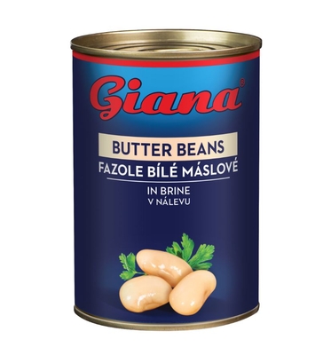 Fazole bílé máslové v nálevu 400g