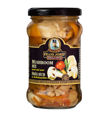 Směs hub v kořeněném nálevu 280g 