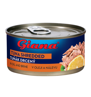 Tuňák drcený v rostlinném oleji a slaném nálevu 170g