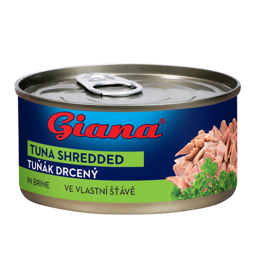 Tuňák drcený ve vlastní šťávě 170g