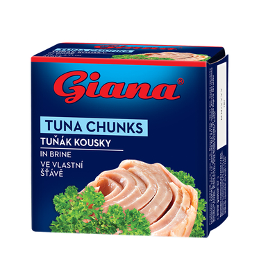 Tuňák kousky ve vlastní šťávě 80g