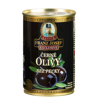 Černé olivy bez pecky 300g