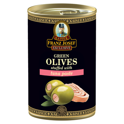 Zelené olivy plněné tuňákovou pastou 300g 
