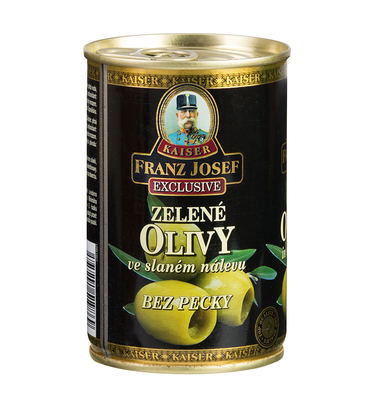 Zelené olivy bez pecky 300g 