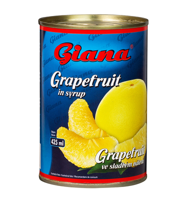 Grapefruit ve sladkém nálevu 425ml