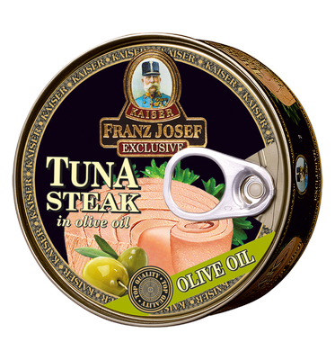 Tuňák steak ve olivovém oleji 150g
