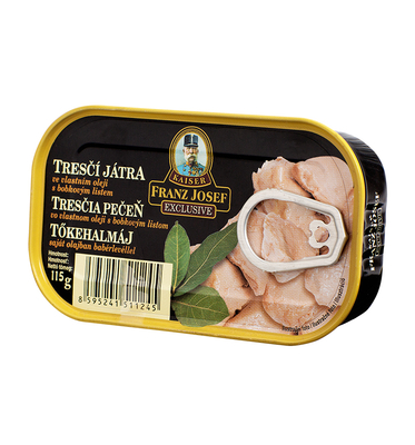 Cod Liver with Bay Leaf in Oil 115g