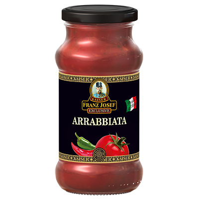 Tomato Sauce ‘Arrabbiata’ with Chili Peppers 350g