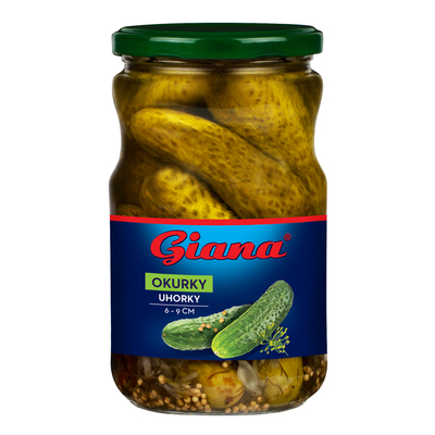 Seasoned Sweet and Sour Pickled Gherkins, 720ml