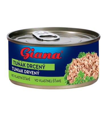 Tuna shredded in brine 185g