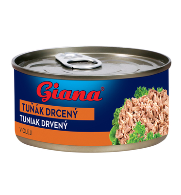 Tuna shredded in vegetable oil 185g