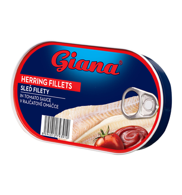 Herring fillets in tomato sauce 170g